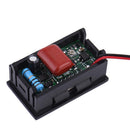 2 Wire Digital Red LED Car Voltmeter Volt Panel Meter Gauge AC70-500V