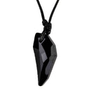 Men's Wolf's Tooth Necklace Crystal Natural Stone Pendants Women's Jewelry Gifts
