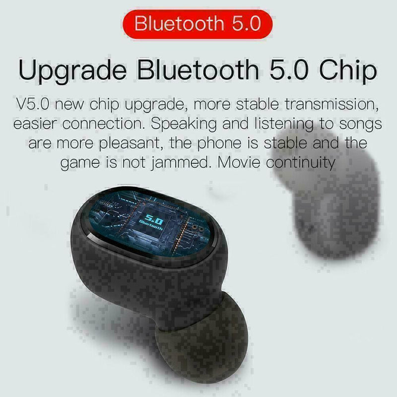 E6S TWS Wireless Bluetooth Headphones Earphones Mini IOS Buds For Android I T5M8