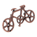 Metal Bike Puzzle Brain Teaser Toys for Party Games,Parent-children Games