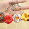 Sweet Cake Keychain Pendant Bread Food Keyring Gift  Bag Purse Key Chain Jewe LJ