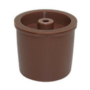 4x Stainless Steel Filters Refillable Coffee Capsules Pod Cup For Illy Brown