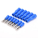 high quality 50 pcs blue male female bullet connector crimp terminals wiring  Z