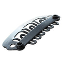 50pcs Black U Shape Clips for Hair Extension Weft 23mm