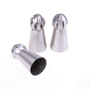 3pcs russian flower icing piping nozzles tips pastry cake diy baking tool hot ME