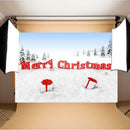 Merry Christmas Photography Background Cloth Backdrop Photographic Prop Decor