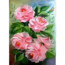 5D DIY Full Round Diamond Painting Flower Rhinestones Cross Stitch (B986)