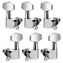 Electric or Acoustic Guitar Tuning Pegs Machine Heads (3 for Left + 3 for Right)
