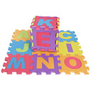 Kids Puzzle Educational Alphabet Numbers 36 Tiles and Edges Play Mat