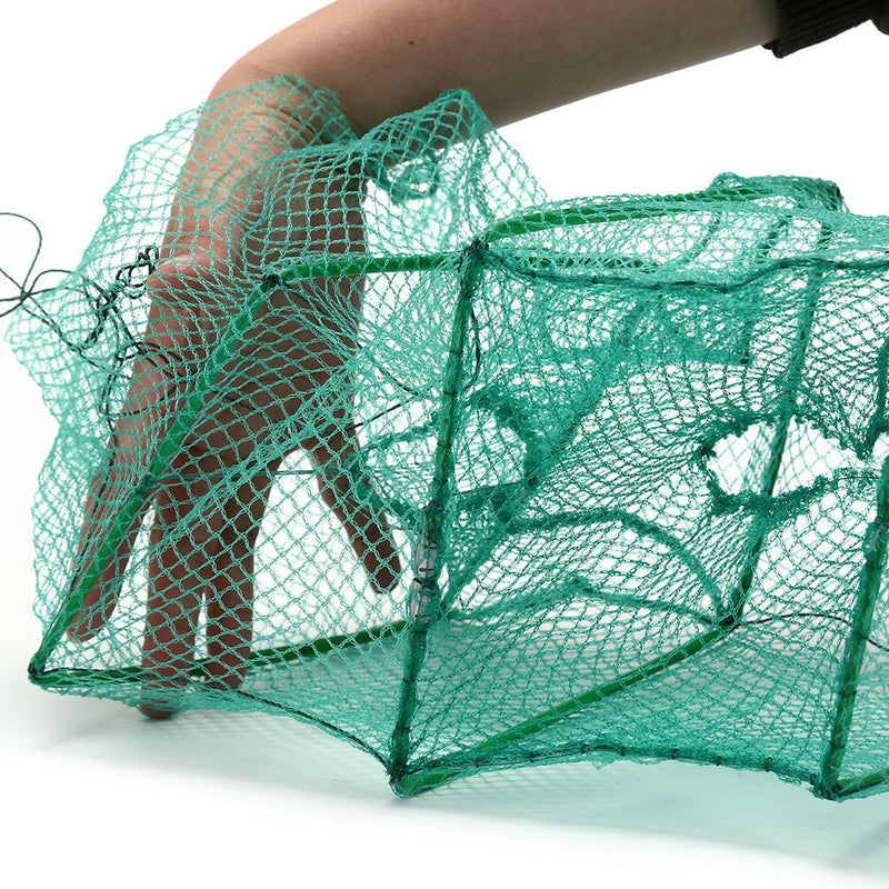 1.2M Fish Net Cage Fishing Tackle Care Creel 7 Layers Collapsible Fishing net OZ