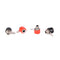 10Pcs 4mm Banana Panel Socket Test Probe Binding Post Nut Plug Jack Connector 3C