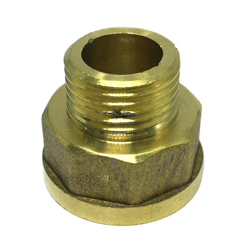 1 Pc Brass Male Female Thread Adapter Connector Fitting Bushing DN15 x DN20