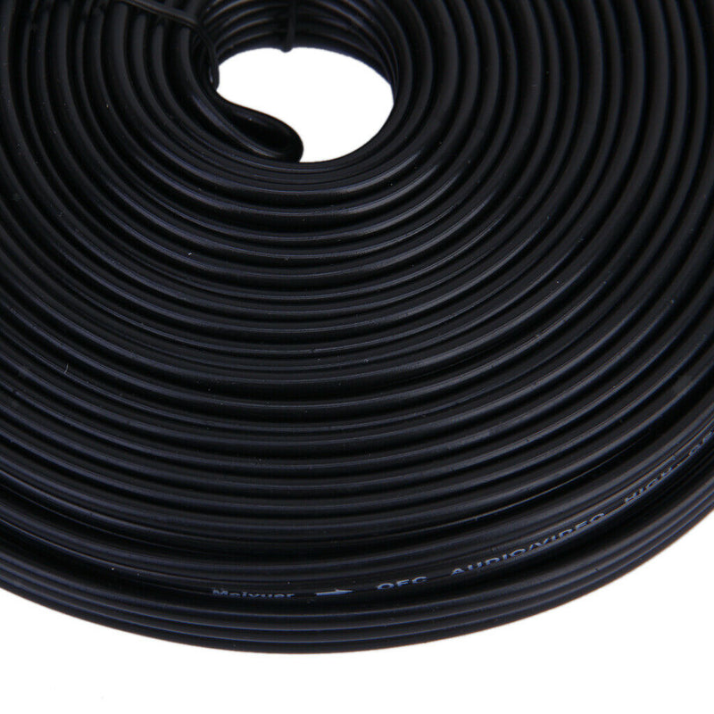 15M 3x RCA Composite Audio Video AV TV Cable Cord for HDTV DVD VCR