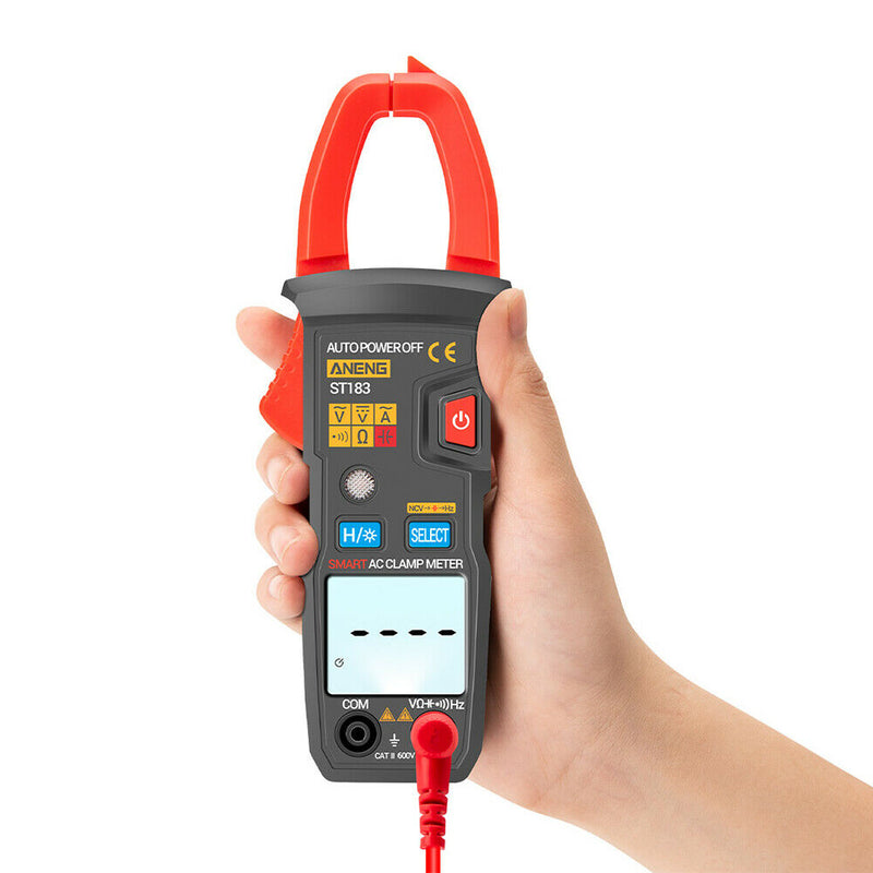 Backlight Capacitance Home LCD Display Digital Clamp Meter AC DC Current Voltage