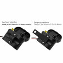 Motorcycle Waterproof Charger Power Socket 5V 3.1A Dual USB Outlet Switch C