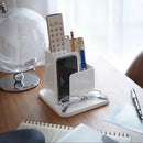 Storage Box Organizer Remote Control Phone Holder Home Office Organizer