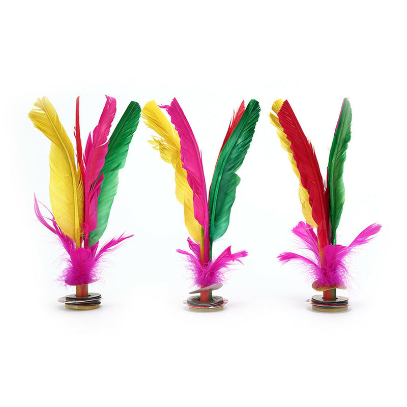 jianzi 23cm  foot sports game kick feather kicking shuttlecocks LJ