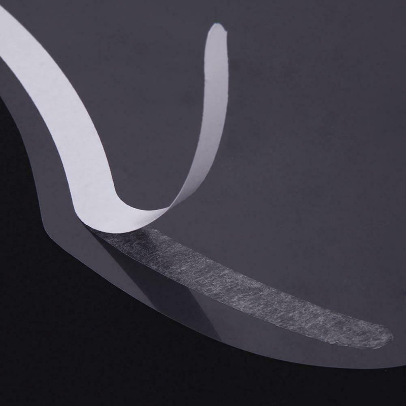 50pcs Barber Supplies Disposable Face Hairspray Shield Film for Hair Salon A