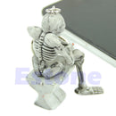 Creative Toilet Purse Bag Rubber Skulls KeyChain Keyring Gift Key Chain Keyfob
