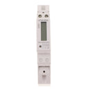 Export Type LCD 35mm 6+1-digit DIN Rail Electronic Single Phase 1P Energy Smart