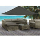 3Meter Beige e Sun Shade Sail Sun Shade Tent Garden Patio Swimming Pool Sun