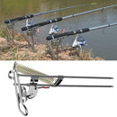 Double Spring Fishing Rod Holder Lengthened Automatic Adjustable Tackle-Bracket