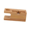 Bamboo Combo Table Charging Station Stand Holder Dock For