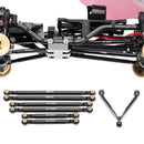 Lot 7 RC Aluminum Rod Link Linkage 133mm Wheelbase for Axial SCX24 AXI00001