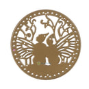 SN9F Circle Shape DIY Stencil Metal Scrapbook Craft Embroidery Cutting Die