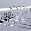 Closet Organizer Pants Coat Metal Clip Hangers Clothes Skirt Rack STOCK