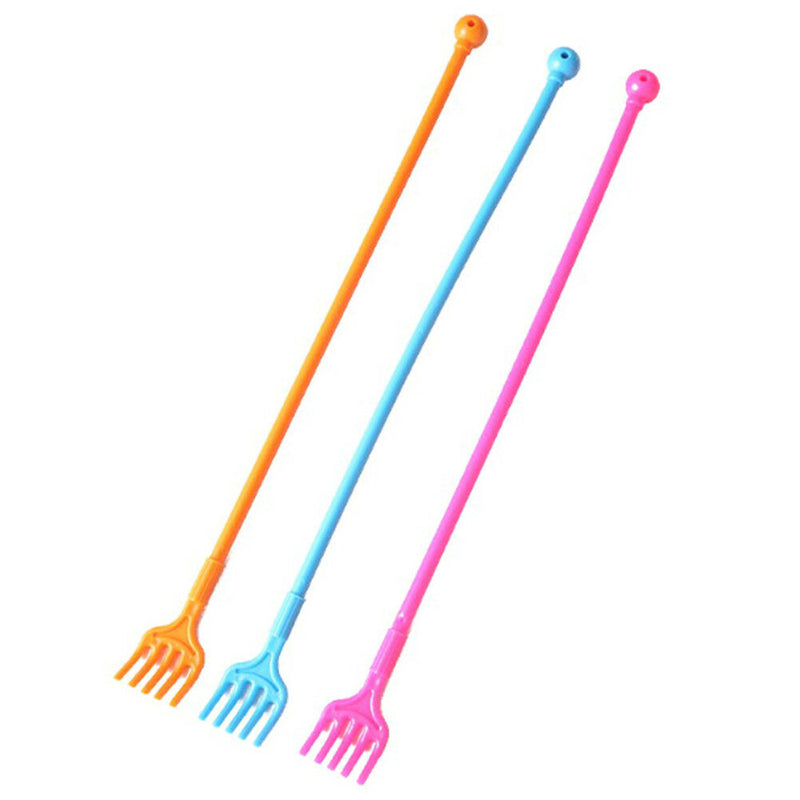 Plastic back scratcher massage portable pocket itching claw tool random KRTO`US