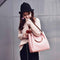 Fashion Female Shoulder Bag Pu Leather Women Handbag Simple Style Messenger W1M3