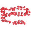 Artificial Azalea garland flower vine Wedding Garden Decoration - Red O2J2