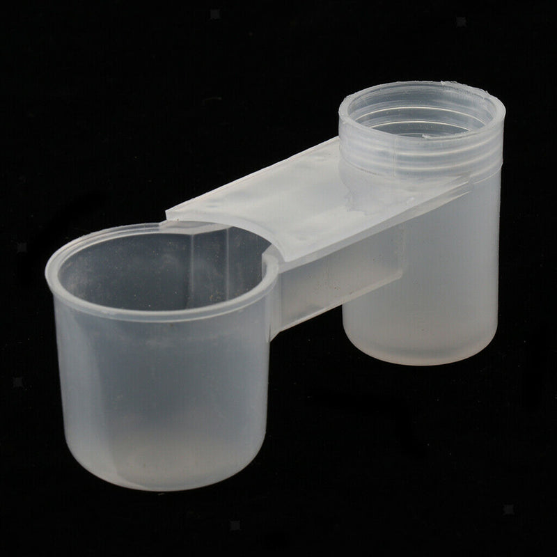 Plastic Pet Drinker Feeder Water Bottle Cup For Bird Chicken Pigeon