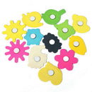 12Pcs Baby lovely Fridge Magnet Wooden Cartoon Animal Kids Educational Toys CRM