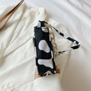 Cow Milk Printed Women Handbag Tote Female Casual Underarm Shoulder Bag (3)