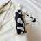 Cow Milk Printed Women Handbag Tote Female Casual Underarm Shoulder Bag (3)