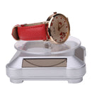 New Solar Showcase 360 Turntable Rotating Jewelry Watch Ring Display Stand