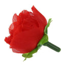 100 x Artificial Flower Head Roses Deco Rosettes DIY Wedding party Baptism