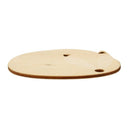 Cat Fox Dog Deer Caved Wooden Cup Coaster Heat Insulated Pad Placemat Table H3D7