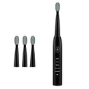 5 Mode Sonic Rechargeable Electric Toothbrush 4x Brush Heads Waterproof Ipx