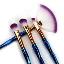 4pcs Gorgeous Handle Makeup Brushes Set Powder Eye Shadow Eyebrow Cosmetics A