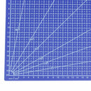 A4 Grid Lines Cutting mat Craft Card Fabric Leather Paper Board 30*22cm Blu L9L6