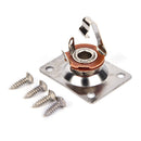Sliver Square Style New Guitar Jack Plate , Output Socket Chrome Rectang 3~