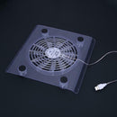 New USB Cooling Big Fan LED Light Cooler Pad For Laptop PC Notebook(Random) A