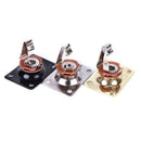 Sliver Square Style New Guitar Jack Plate , Output Socket Chrome Rectang BX