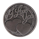 Commemorative Coin Lucky Love Words Romance Couple Collection Art Gifts Souve M&