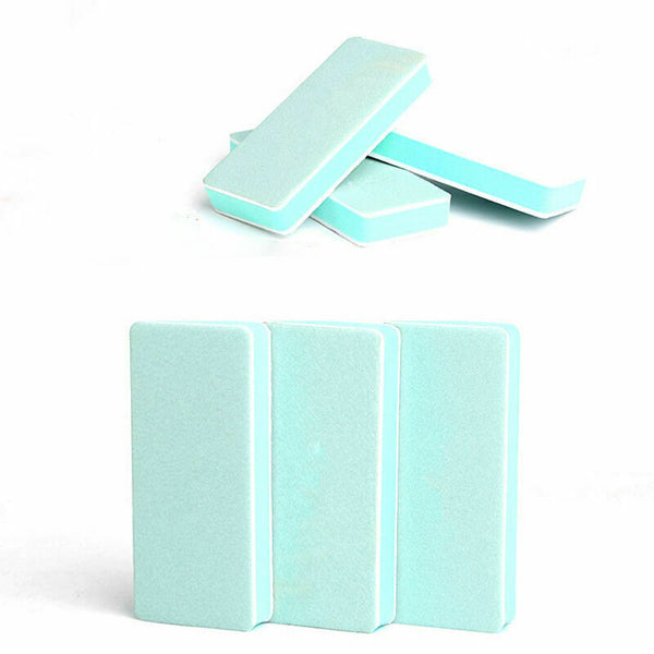 Profeional Women's 2 WAY NAIL FILE BUFFER Polishing Block ArtSmooth Shine D D3D9