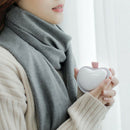 1X(Gift 3600Mah Usb Hand Warmers Charging Treasure Dual-Use Mini With Fill