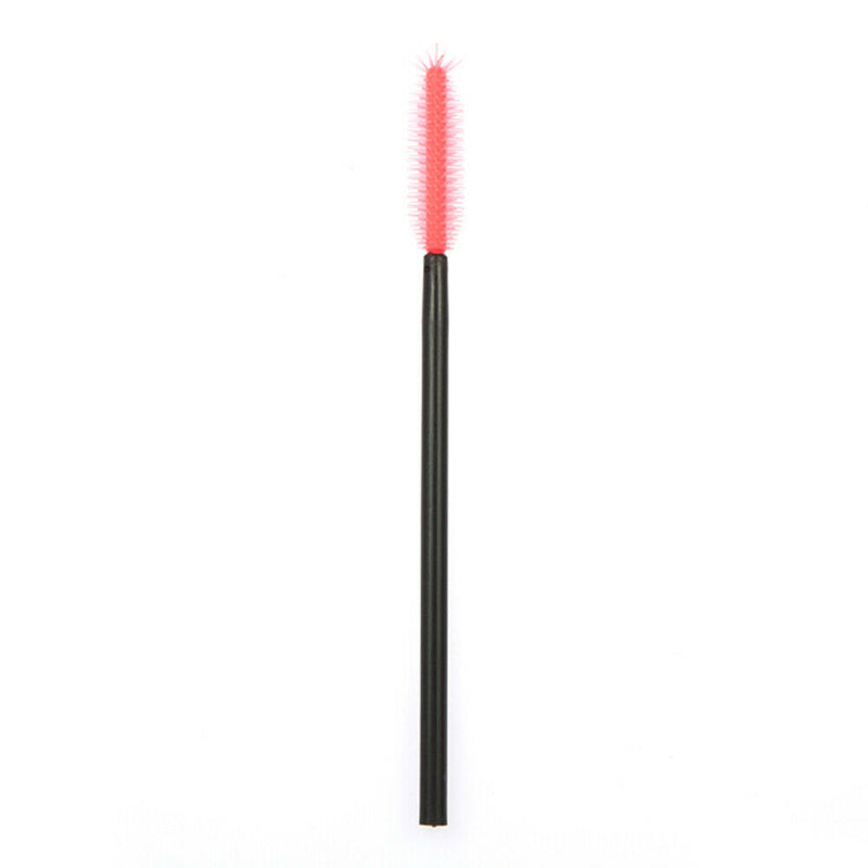 50pcs Disposable Eyelashes Brush Make Up Mascara Brush Kit (Pineapple) A